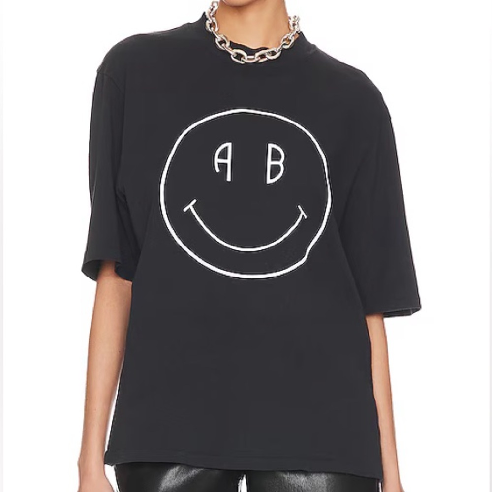 Anine Bing Charcoal Crewneck